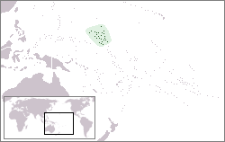 Marshall Islands on map
