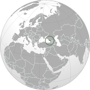 Abkhazia on map