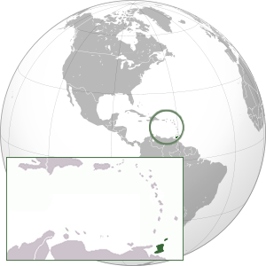 Trinidad and Tobago on map