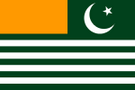 flag of Azad Jammu and Kashmir
