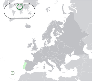 Мадейра на карте