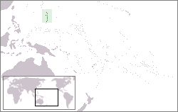 Северные Марианские острова на карте