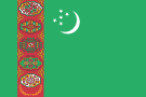 флаг Туркмения