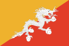 флаг Бутан