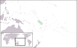 Тувалу на карте