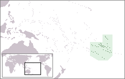 Французская Полинезия на карте