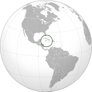 Каймановы острова на карте