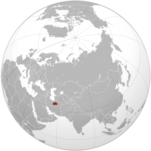 Деште-Кевир (Большая Соляная) на карте