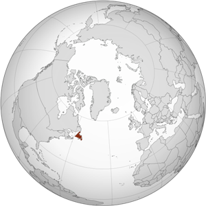 Ньюфаундленд - остров на карте