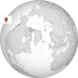 Батерст - остров на карте