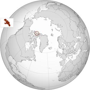 Эллеф-Рингнес - остров на карте