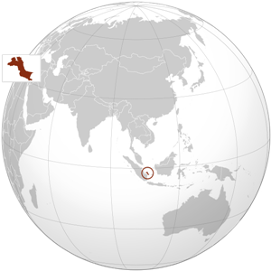 Бангка - остров на карте