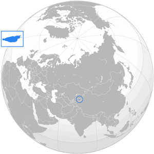 Иссык-Куль - озеро на карте