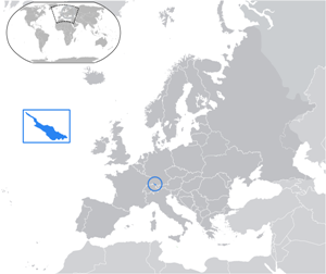 Боденское - озеро на карте