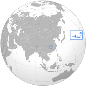 Дунтинху - озеро на карте