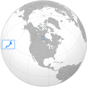 Саутерн-Индиан-Лейк - озеро на карте