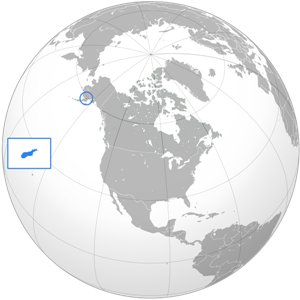 Илиамна - озеро на карте