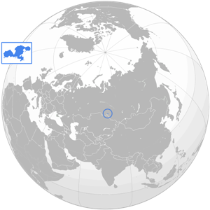 Чаны - озеро на карте