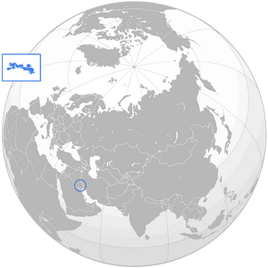 Эль-Хаммар - озеро на карте