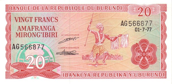 Реферат: История Бурунди