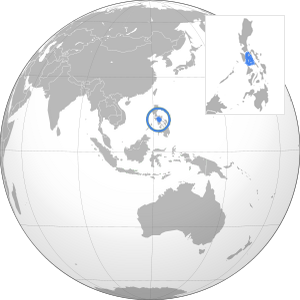 море Сибуян на карте