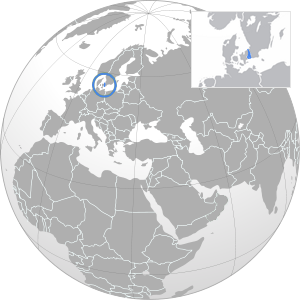 Эресунн (Зунд) на карте