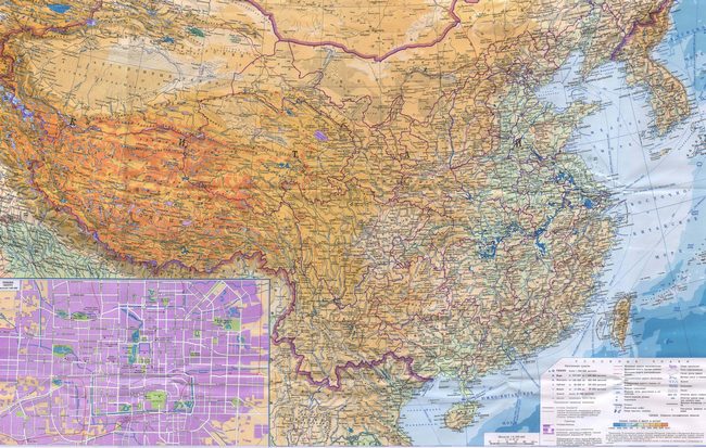 Китай - карта страны